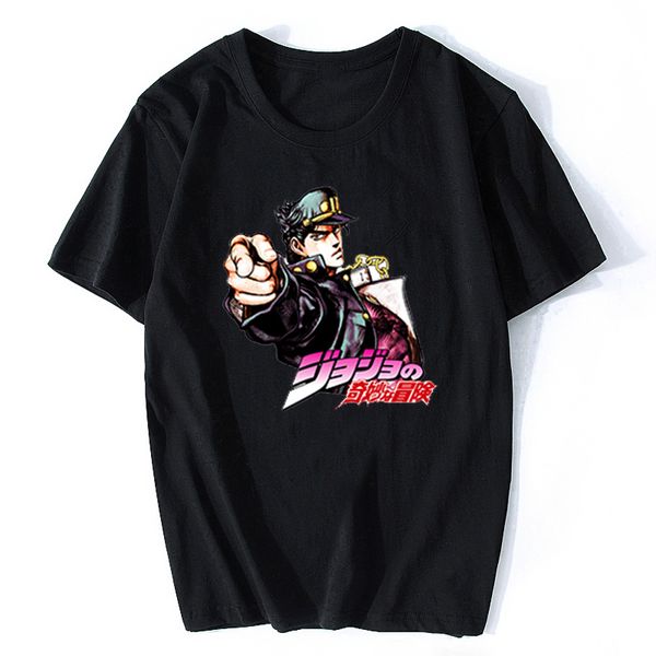 

jojos bizarre adventure cool men's t-shirts fashion design men casual anime hip-hop harajuku streetwear summer clothing t-shirt