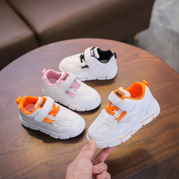 

2020 1 to 5 year old baby casual shoes boys and girls sports shoes soft infant sneakers light kids running children's shoe, Black