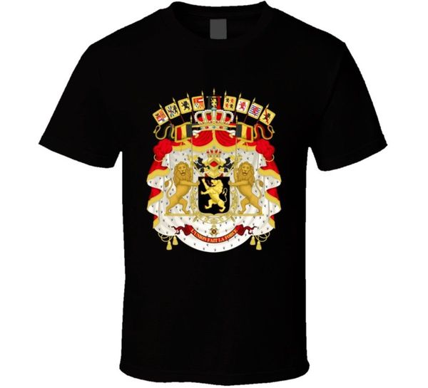 

summer belgium coat of arms t shirt tee shirt
