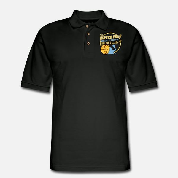 

water polo t shirt men design 100% cotton s-3xl unique gift new fashion summer letters shirt