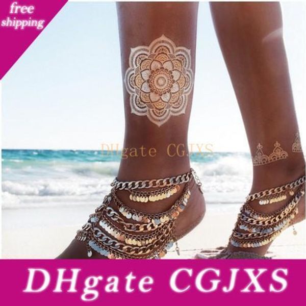 

Punk Anklets Vintage One Piece Silver /Gold Tone Bohemian Coin &Tassel Anklets Ankle Bracelets Women Beach Jewelry