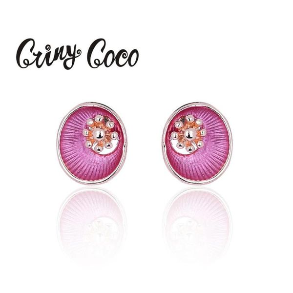 

unique new fashion luxury earrings statement jewelry flower stud earrings earring accessories brincos birthday gift girlfriend, Golden;silver