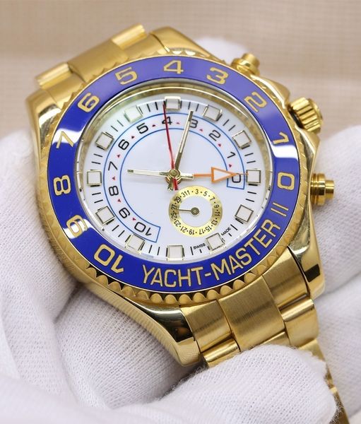 

2020 gold watch 44mm automatic movement mechanical mens stainless steel watches sapphire glass self wind, Slivery;brown