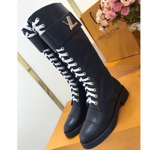 

женские сапоги кожа классический высокое качество люкс обувь для женщин кожа высокий каблук женские сапоги пряжки металла zipper мода b, Black