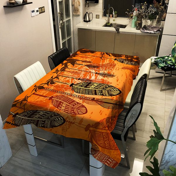 

digital printed polyester waterproof tablecloth