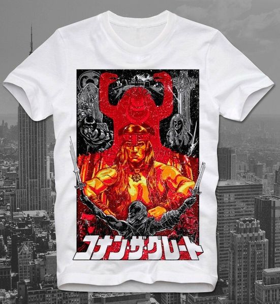 

t-shirt conan the barbarian arnold schwarzenegger cult movie retro vintage movie