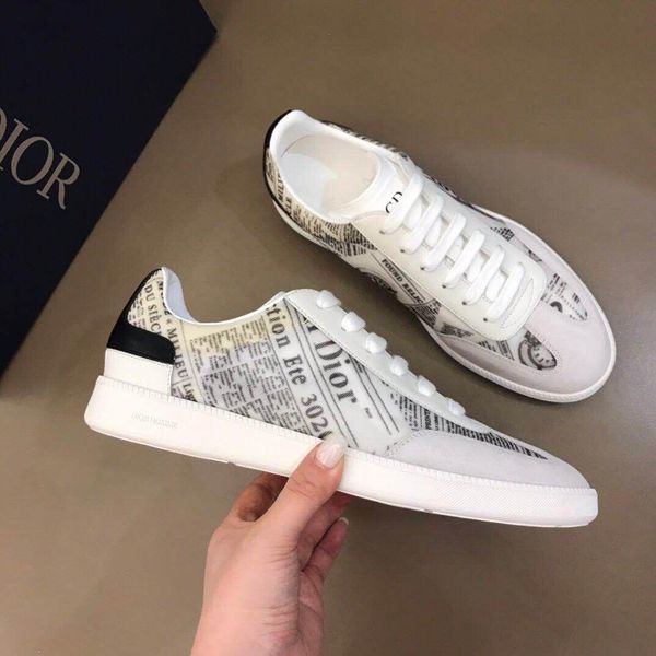 

2020 designer couple shoes comfort trend b01 sneaker white and black calf leather reference: 3sn225xzu_h069 lefu shoes3