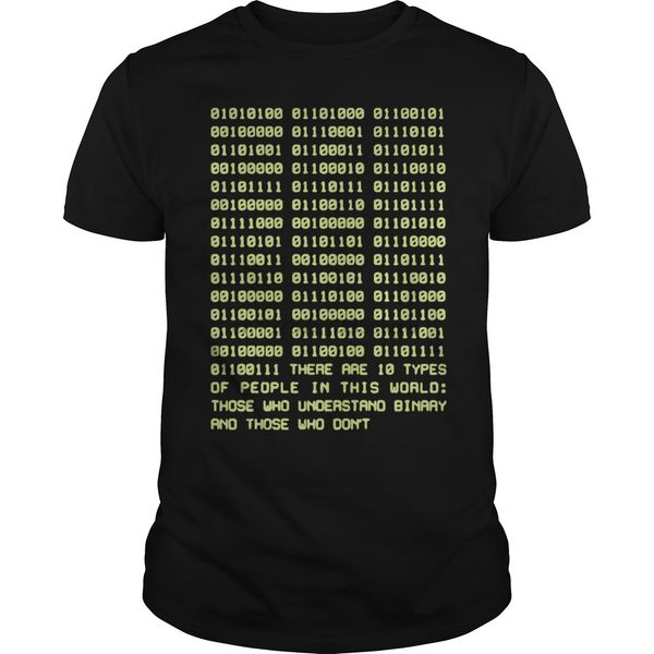

men tshirt binary funny computer programmer t-shirt cool printed t-shirt tees top