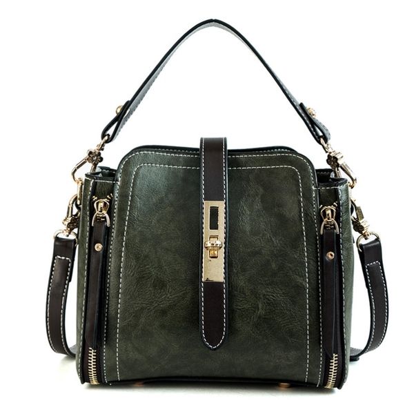 

bag for women 2020 new korean version of the girl student fashion personality wild student shoulder slung bucket bag