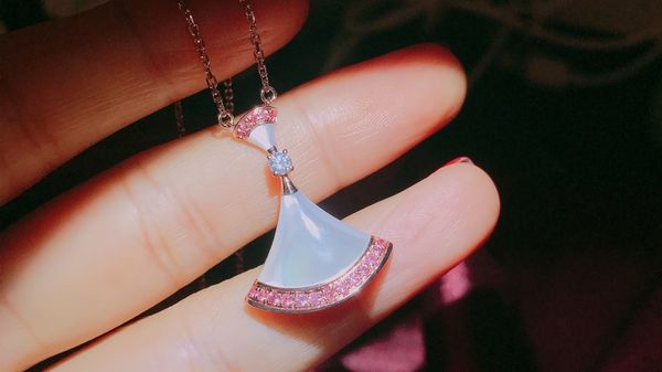 

new products necklace 925 sterling silver necklace couple statement necklace wild fashion jewelry supply with box xl36, Golden;silver