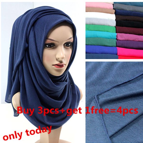 

scarves 21 colors jersey scarf shawl muslim hijab maxi 180*80cm retail, Blue;gray