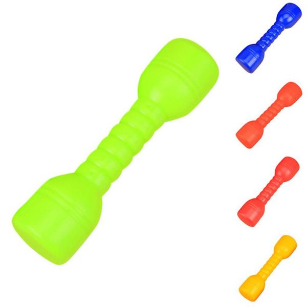 

kids plastic dumbbell toy for morning exercises fitness sport toys children fun toy pet toys sale