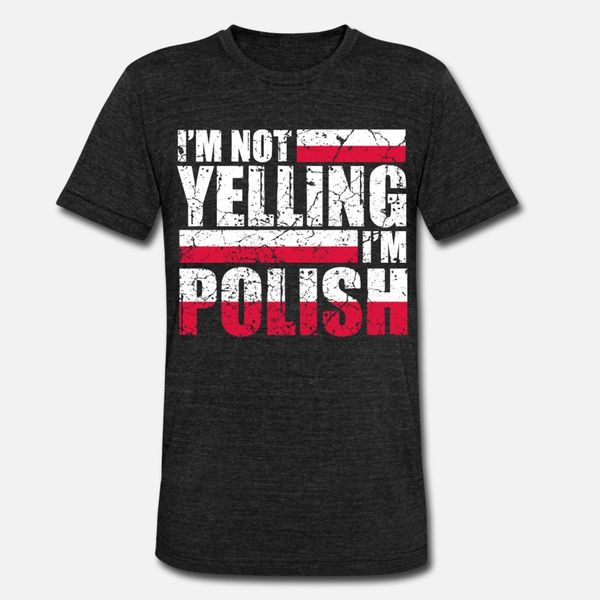 

poland polish funny t shirt men designer 100% cotton round neck clothes anti-wrinkle funny summer style kawaii shirt