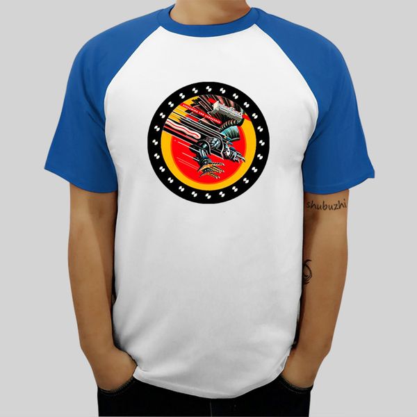 

priest screaming for vengeance v4 t-shirt black poster new men raglan t shirt summer fashion brand cotton 100% o-neck tshirt