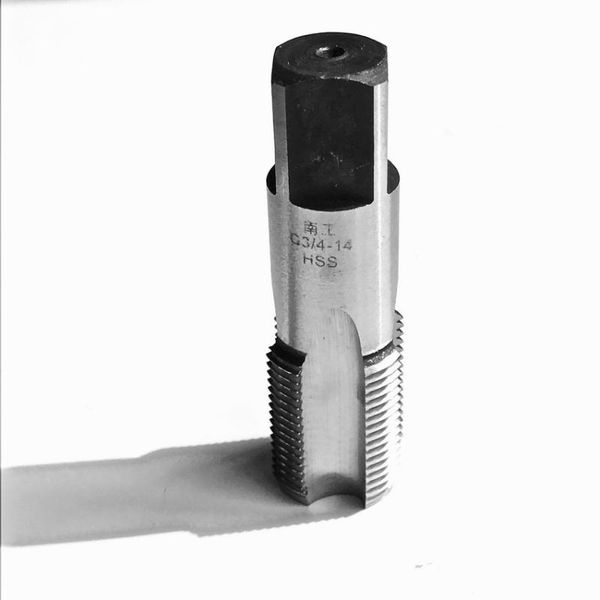 

in of 1pc hss6542 made 55 degree bsp tap left hand g3/4"-14 lh parallel british standard pipe tap hss machine