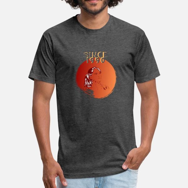 

since 1990 t shirt men create tee shirt size s-3xl unique graphic humor summer pictures shirt