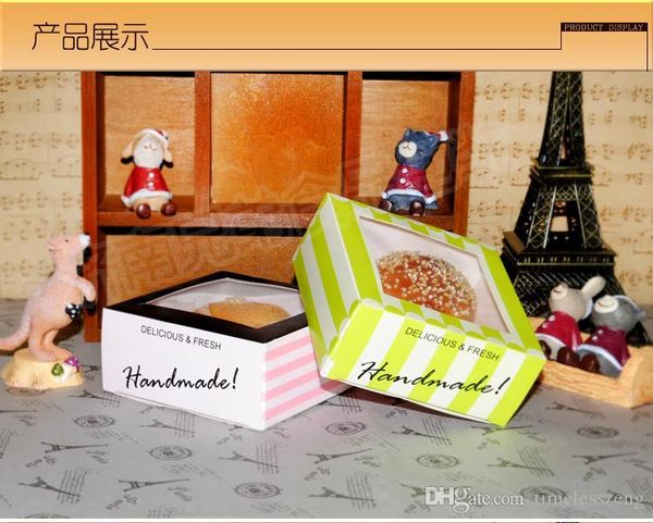 

2016 new food packaging box snack cake party baby shower bakery west point cake mousse boxes