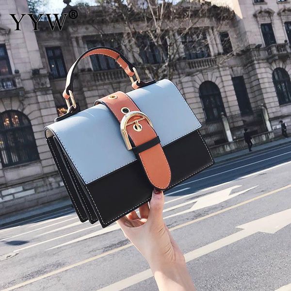 

yyw crossbody bags for women 2020 luxury handbags women bags designer contrast color handbags tote trendy fashion sac main femme