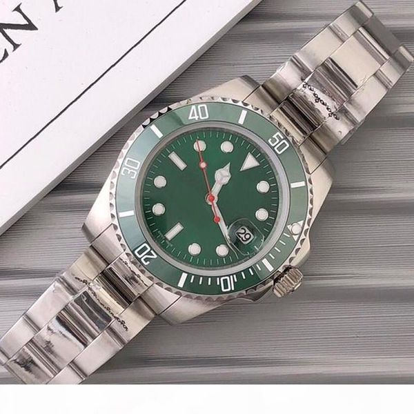 

new arrivals ceramic bezel luxury mens watches automatic watch 40mm sapphire mirror wristwatches stainless steel chain orologio di luss, Slivery;brown