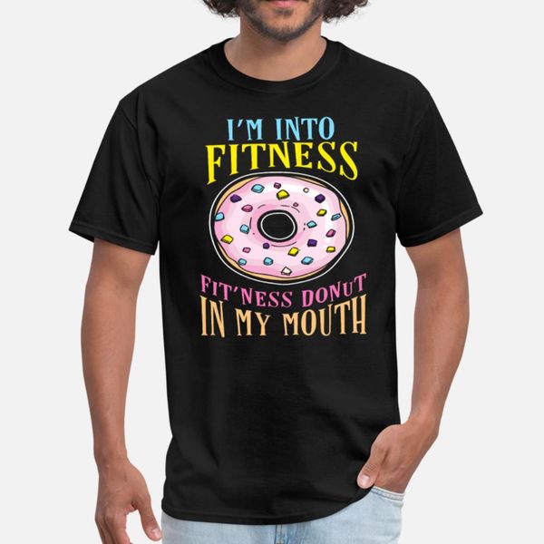 

donut sport t shirt men designer short sleeve round neck standard gift basic summer style kawaii shirt