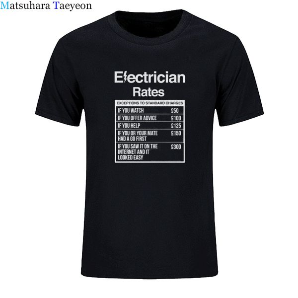 

2020 fashion electrician harajuku men's t-shirt short sleeve tshirt cotton funny t shirts new clothing