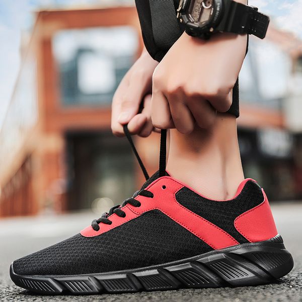

new breathable light trainers for men white running shoes breathable for men tight jogging shoes running