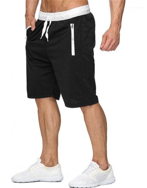 

length shorts mens shorts summer mens beach pants casual plus size shorts designers fashion drawstring knee, White;black