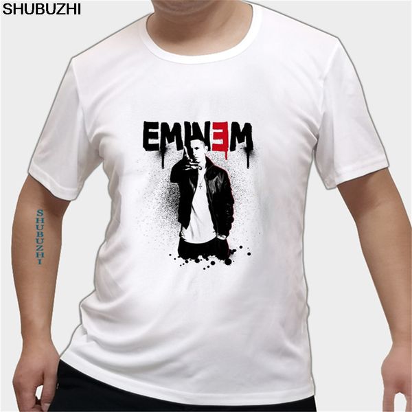 

men t-shirt short sleeve hipster eminem hip hop singer fashion t shirts cool tee punk shirt euro size