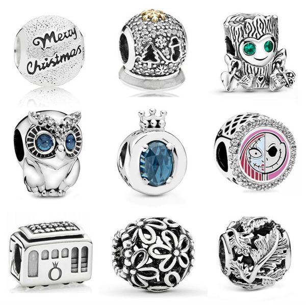 

100% 925 sterling silver bead 797524en16 791759 798260nrg 798397nbcb 798266nmb 400912814335 791219cz 790890 798241 gifts, Black