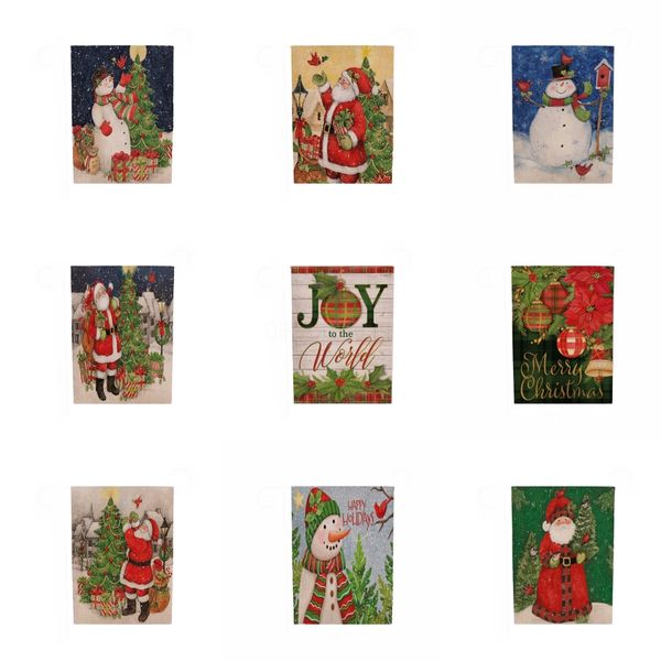 

funny gift for children christmas santa claus prepareing gifts printed tapestry hanging wall decoration art beachtowel shawl flag#865