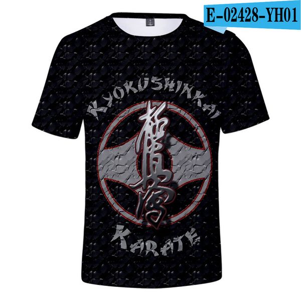 

kyokushin karate masutatsu oyama karate japan 3d print shirts oversized harajuku horror men clothing