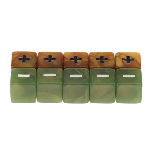 

10pcs/pack 6 sided maths dices role playing game polyhedral dice