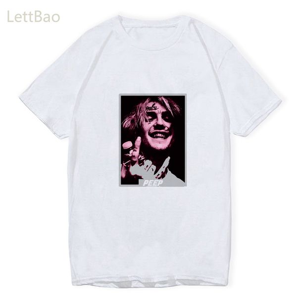 

lil peep ulzzang graphic t-shirts for men women summer short sleeve harajuku t-shirts aesthetic vogue streetwear tees