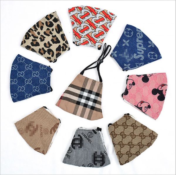 

wholesale designers facemask cloth dustmask fashion luxury facemask high quality
