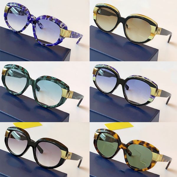 

luxury designer sunglasses z1391e speedy series men's and women's universal glasses metal embellishment oval frame uv400 protectio, White;black