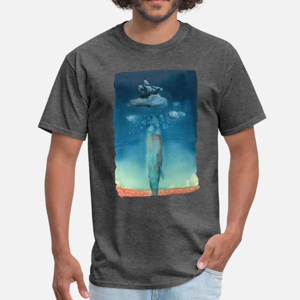

moby dick сны тенниска мужчины создать 100% хлопок размер евро s-3xl тонкий fit базовая весна осень family рубашка