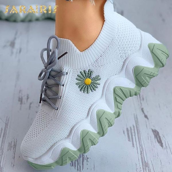 

sarairis for dropship 2020 ins fashion knitting dirving walking sneakers leisure shoes women flats, Black