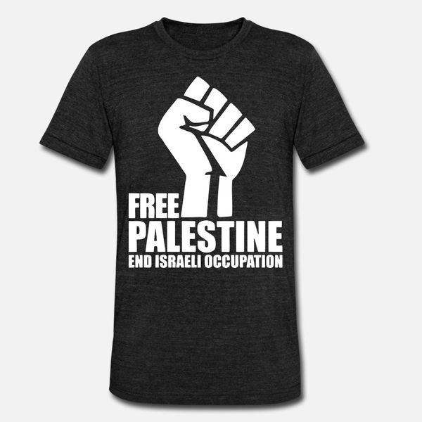 

palestine end israeli occupation t shirt men customized short sleeve s-xxxl letters gift breathable summer standard shirt