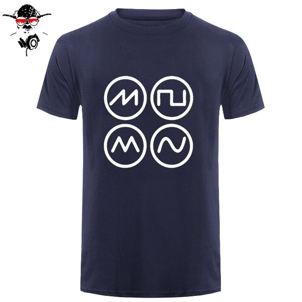 

super fashion synth waves techno rave synthesizer t-shirt short sleeve 100% cotton man tee