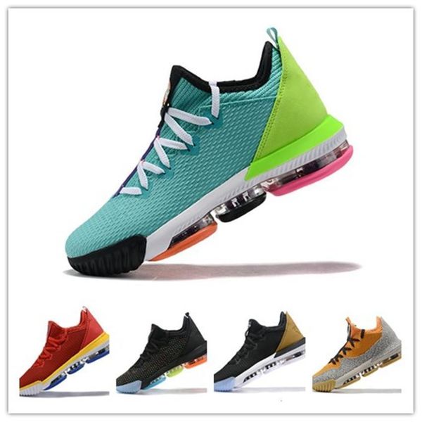 

16s carpet woven panel men basketball shoes man 16 more than a game man shattered backboard athletic sports sneakers pyc, Black