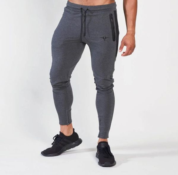 

mens gym pants casual elastic waisted drawstring mens slim pants plus size mens sweats fashion designer, Black