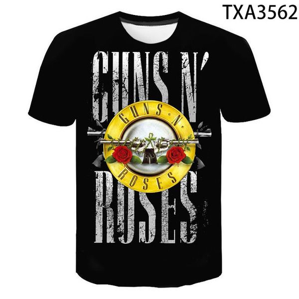 

summer guns n roses punisher boy girl printed cool 3d print shirts anime harajuku humor men clothing
