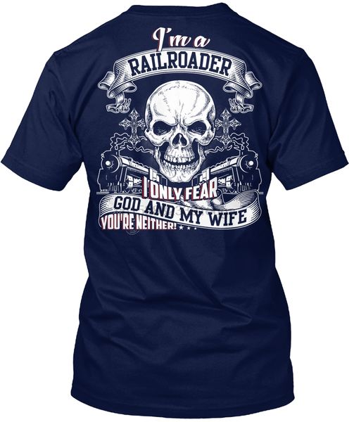 

men t shirt railroader - only fear god and wife women t-shirt