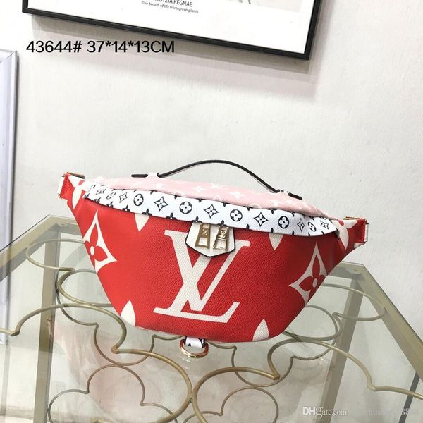 

2019 waist bag women waist fanny packs belt bag luxury leather chest handbag new fashion women messenger bags messenger bags