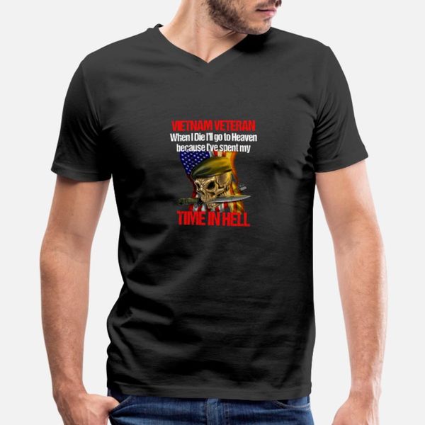 

ветеран войны во вьетнаме, когда я умру, я пойду на небо, тенниска мужчин customize футболка o-образным вырезом одежды подарков смешной лето