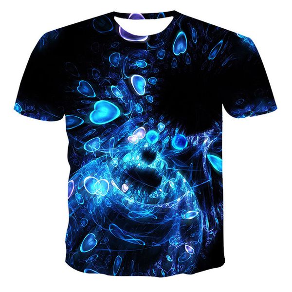 

new creativity animal print the 3d print shirts anime graphic oversized men clothing