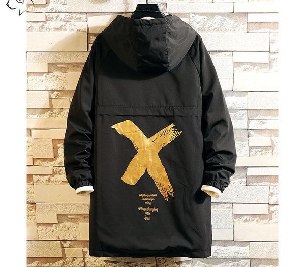 

privathinker men windbreaker hooded cargo jacket mens autum winter pocket 5xl jacket male 2019 casual streetwear jacket coats t190918, Black;brown