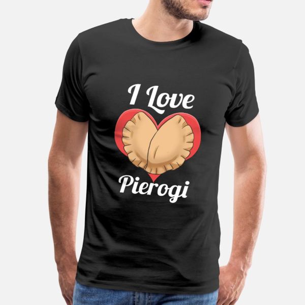 

i love pierogi poland t shirt men personalized 100% cotton s-xxxl letter graphic comfortable summer style kawaii shirt
