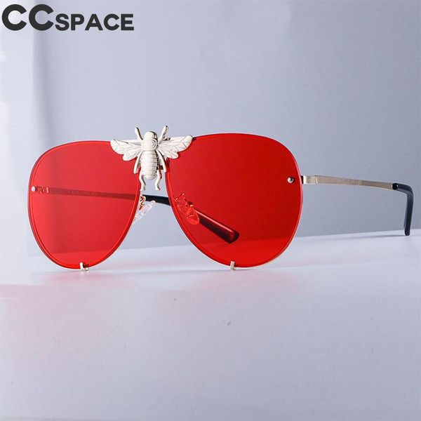 

sunglasses frame shades luxury retro y200420 women bee pilot metal lenses gradient 47850 men uv400 bdegarden beuah, White;black