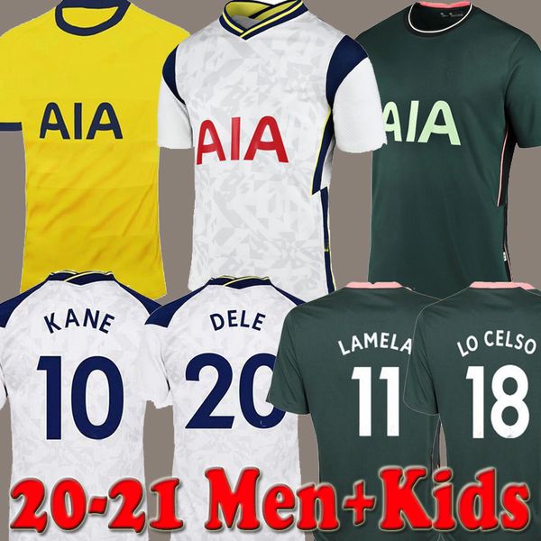 

футбол джерси тоттенхого kane bergwijn шпора 2020 2021 лукас трикотажных изделий dele son 20 21 футбола рубашки ndombele lo celso равномерны, Black;yellow